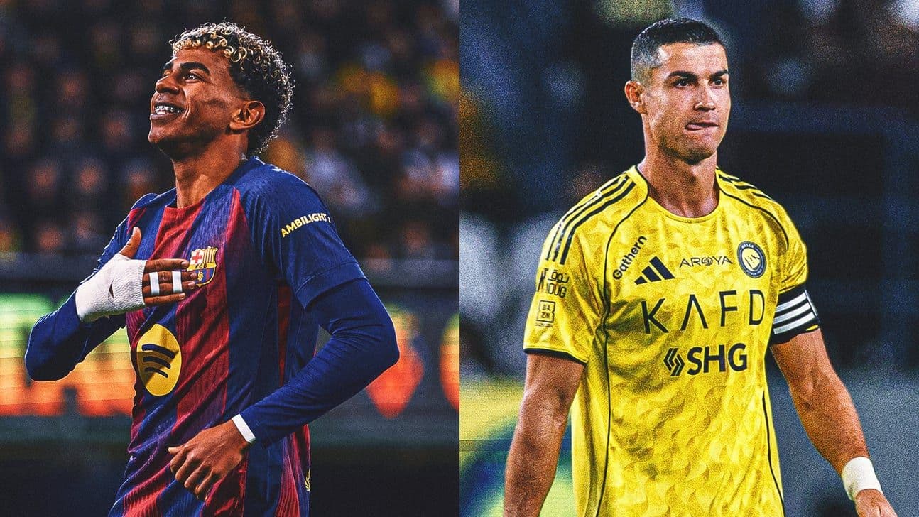 Lamine Yamal and Ronaldo